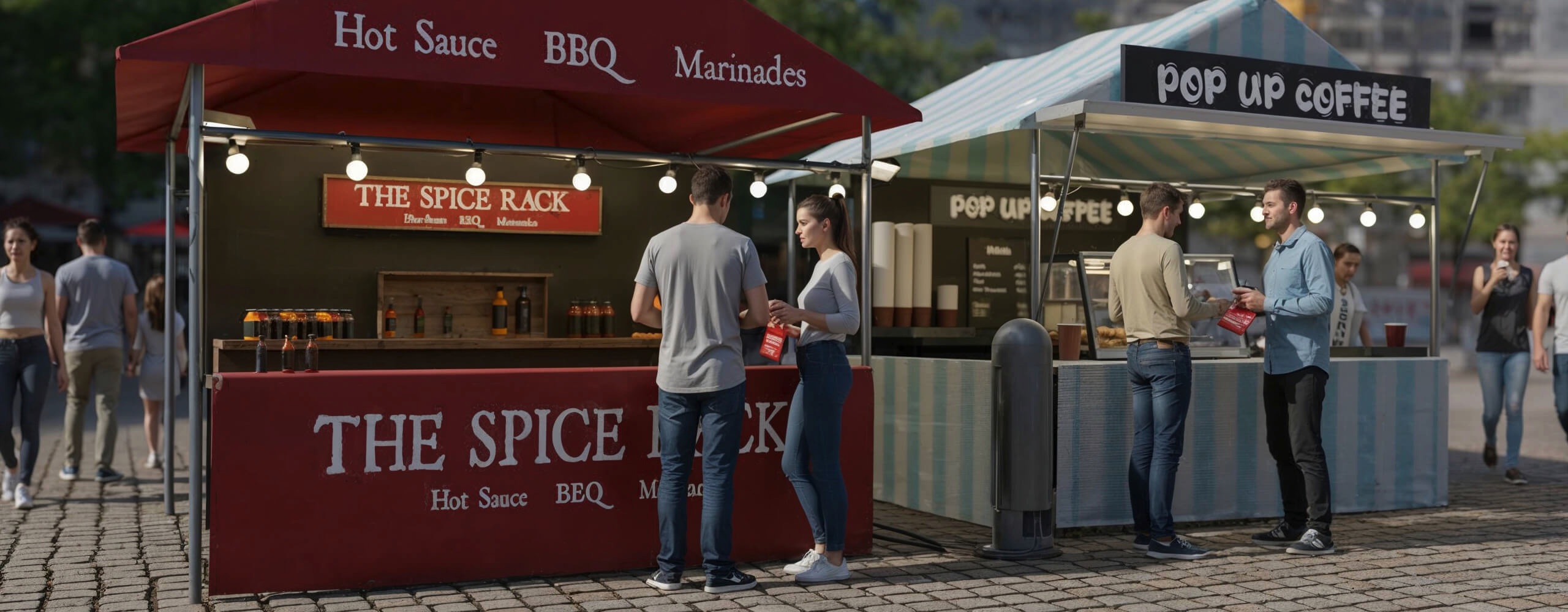 3D illustration showing  power Bollard IN SITU